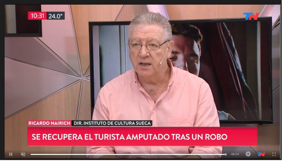 TN entrevista a nuestro director, Ricardo Naidich TN entrevista a nuestro director, Ricardo Naidich