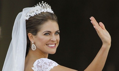 Magdalena de Suecia y otras novias que han elegido a Valentino