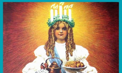 Santa Lucía en Suecia