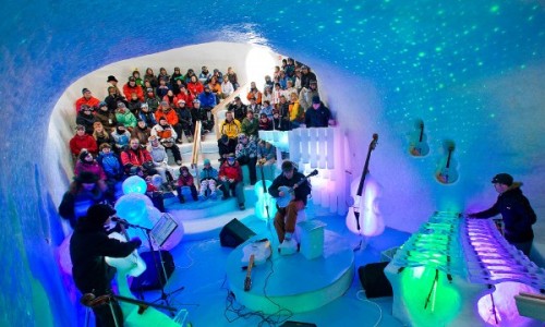 LA INCREÍBLE ORQUESTA DE HIELO DE SUECIA