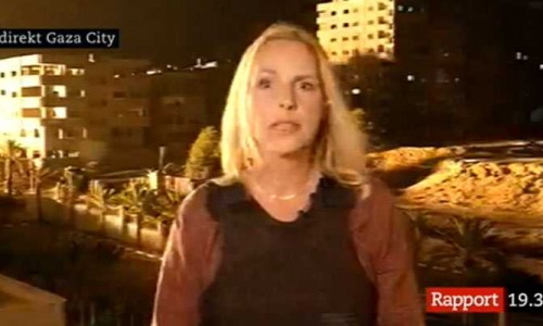 Ataque israelí sorprende a periodista sueca en vivo desde Gaza