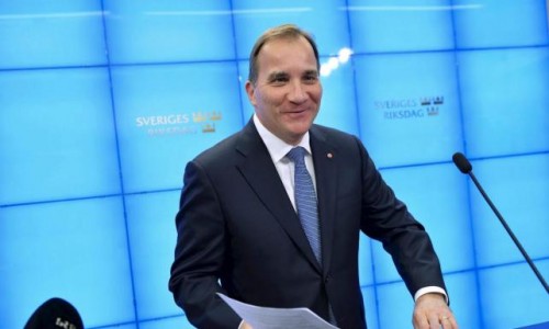 El socialdemócrata Stefan Löfven fue elegido hoy primer ministro por el Parlamento sueco