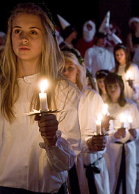 Mañana Se Festeja Santa Lucía en Toda Suecia