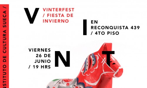 Viernes 26/6 – 19 hs Vinterfest del Instituto de Cultura Sueca