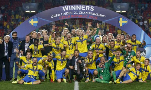 Suecia ganó el europeo Sub21 en los penales