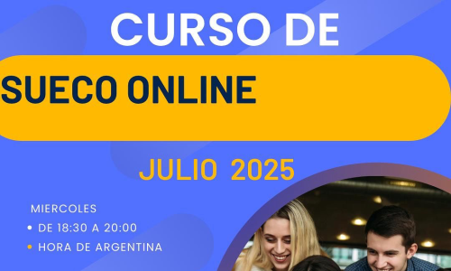 JULIO 2025 – NUEVO CURSO DE SUECO ONLINE JULIO 2025 – NUEVO CURSO DE SUECO ONLINE